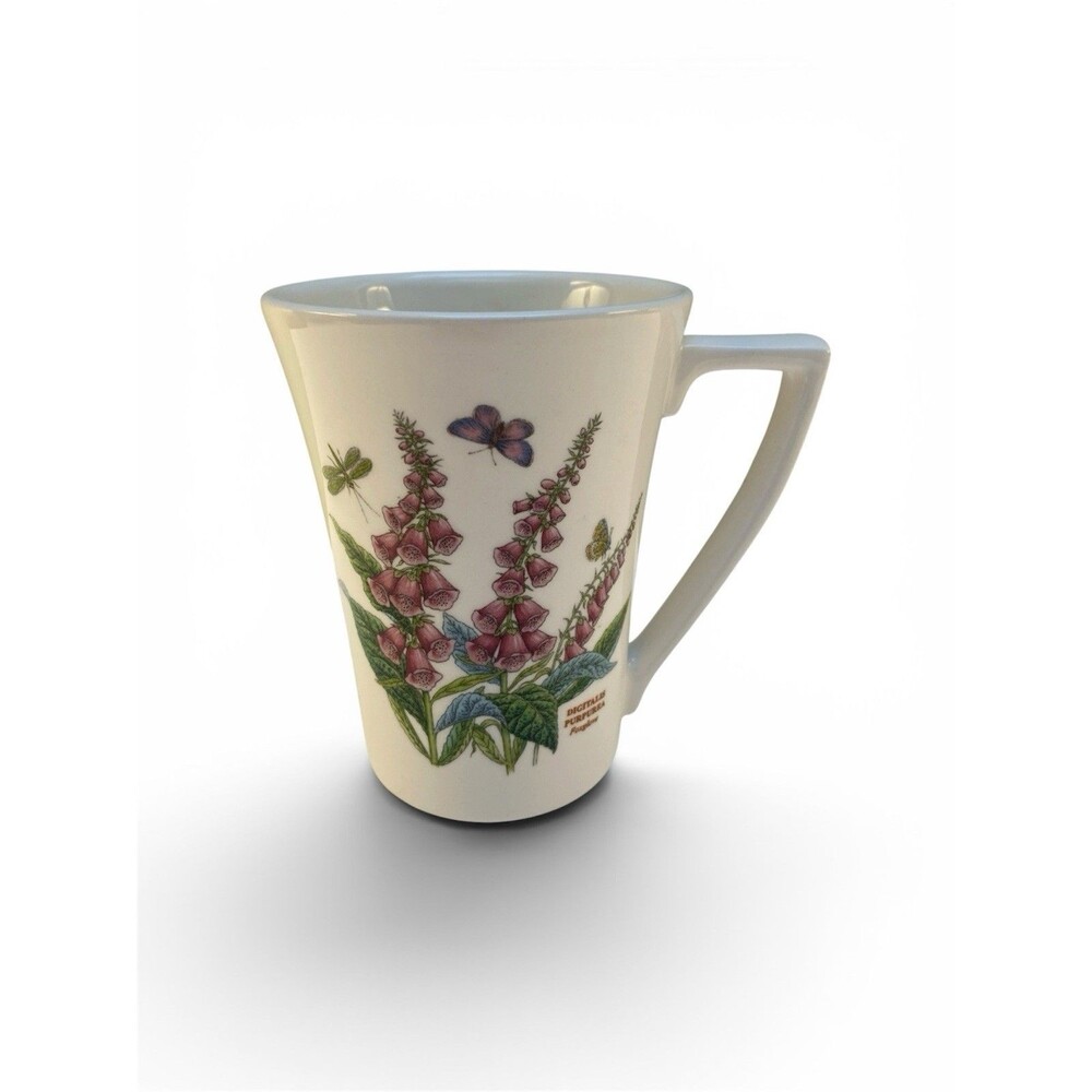 Portmeirion Botanic Garden By Susan Williams-Ellis Coffee Floral Mug Foxglove